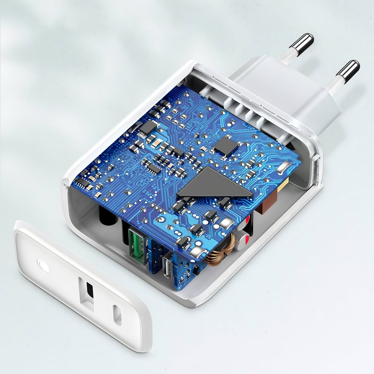 Φορτιστής δικτύου UGREEN CD170, 36W, 3A, 1 x USB-A - 1 x USB-C, Λευκό