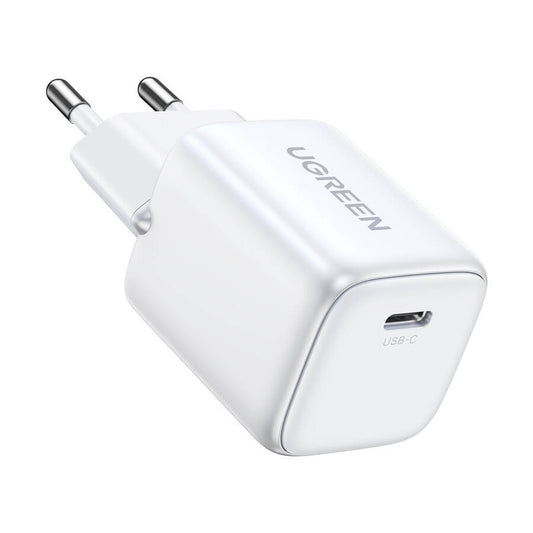 Φορτιστής δικτύου UGREEN CD318, 20W, 3A, 1 x USB-C, λευκό