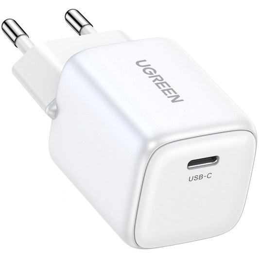 Φορτιστής δικτύου UGREEN CD319, 30W, 3A, 1 x USB-C, λευκό