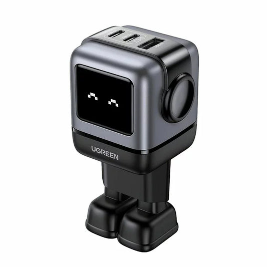 Φορτιστής δικτύου UGREEN CD361 Uno, 65W, 3,25A, 1 x USB-A - 2 x USB-C, Μαύρο
