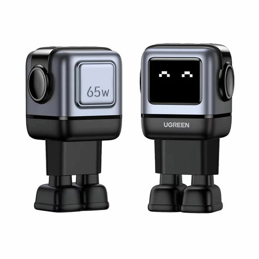 Φορτιστής δικτύου UGREEN CD361 Uno, 65W, 3,25A, 1 x USB-A - 2 x USB-C, Μαύρο