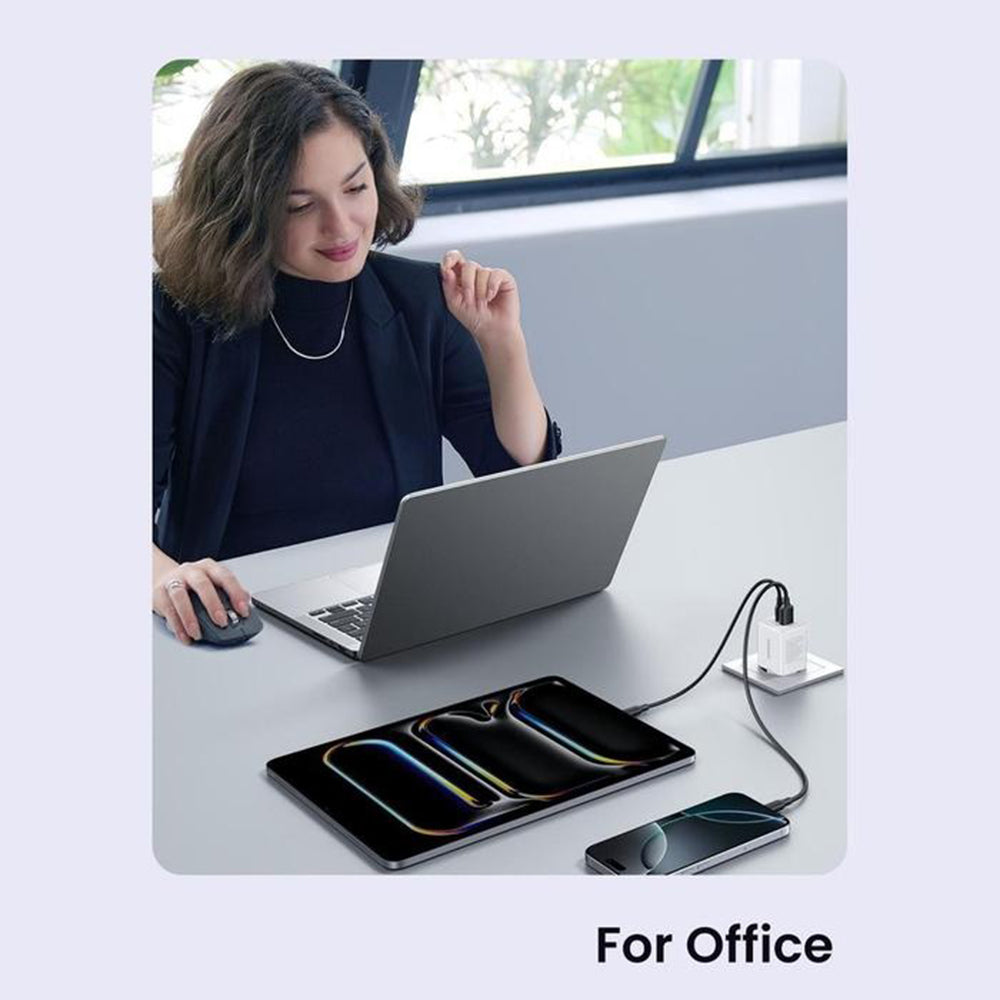 Φορτιστής Δικτύου UGREEN X516, 30W, 3A, 1 x USB-A - 1 x USB-C, Μπλε