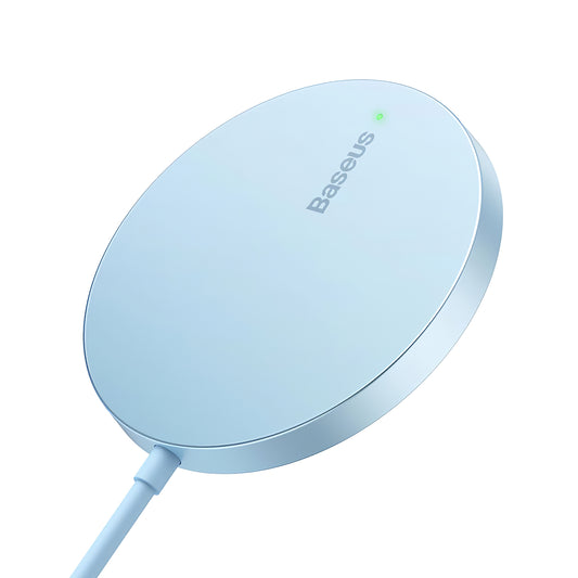 Ασύρματος φορτιστής δικτύου Baseus Simple Simple Mini 3, 15W, 1.67A, μπλε CCJJ040303