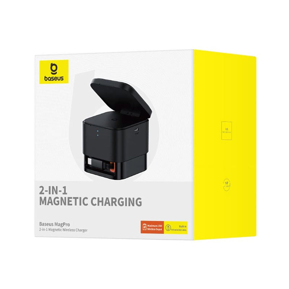 Φορτιστής Δικτύου Wireless Baseus MagPro, 25W, 1.67A, 1 x USB-C, Μαύρο P10264100123-00