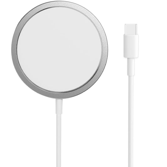 Ασύρματος φορτιστής δικτύου BWOO WL-12, 15W, 1.67A, λευκό