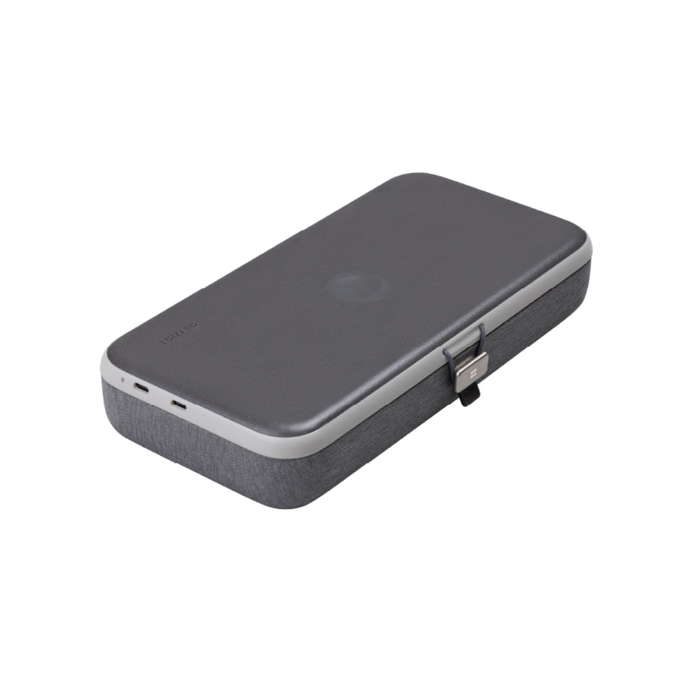 Φορτιστής Δικτύου Wireless Edizard PowerCube 3in1, 65W, 3.25A, 1 x USB-C, Γκρι