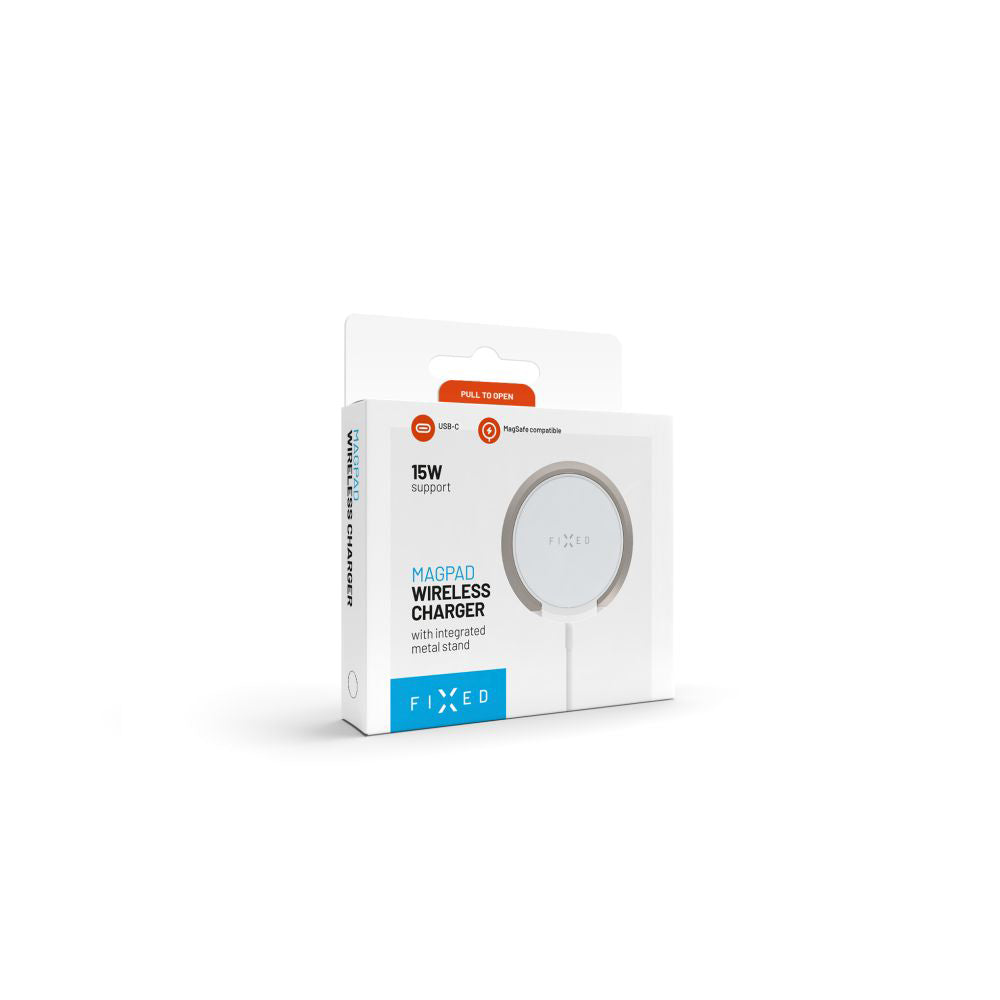 Φορτιστής Δικτύου Wireless Fixed Ring, 15W, 1.67A, Λευκό
