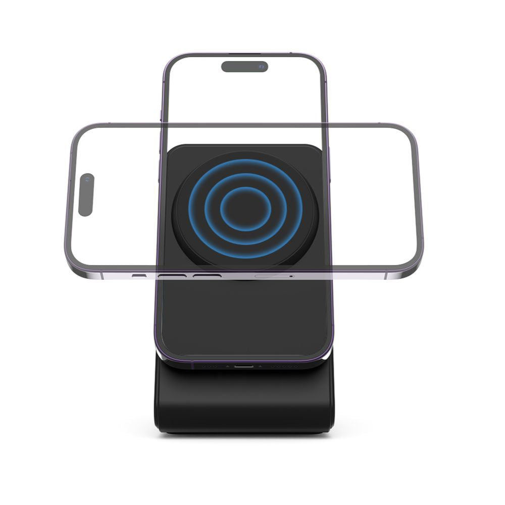 MagSafe Tech-Protect QI15W-A38, 15W, 1.67A, Μαύρο