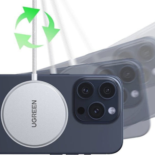 Φορτιστής Δικτύου Ασύρματος UGREEN W703, 15W, 1.67A, Λευκό
