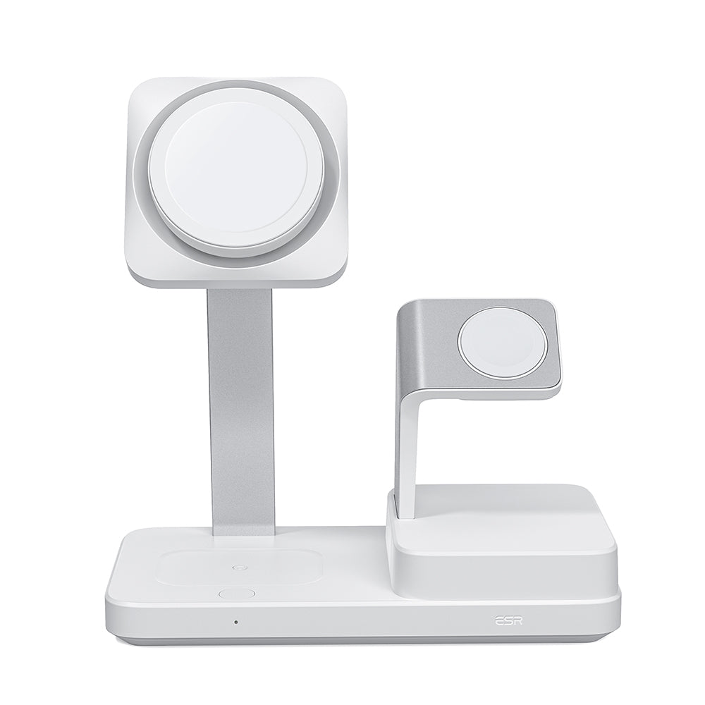 Φορτιστής Σταθμός ESR CryoBoost QI 6σε1, 100W, 2 x USB-A - 1 x USB-C, Λευκό