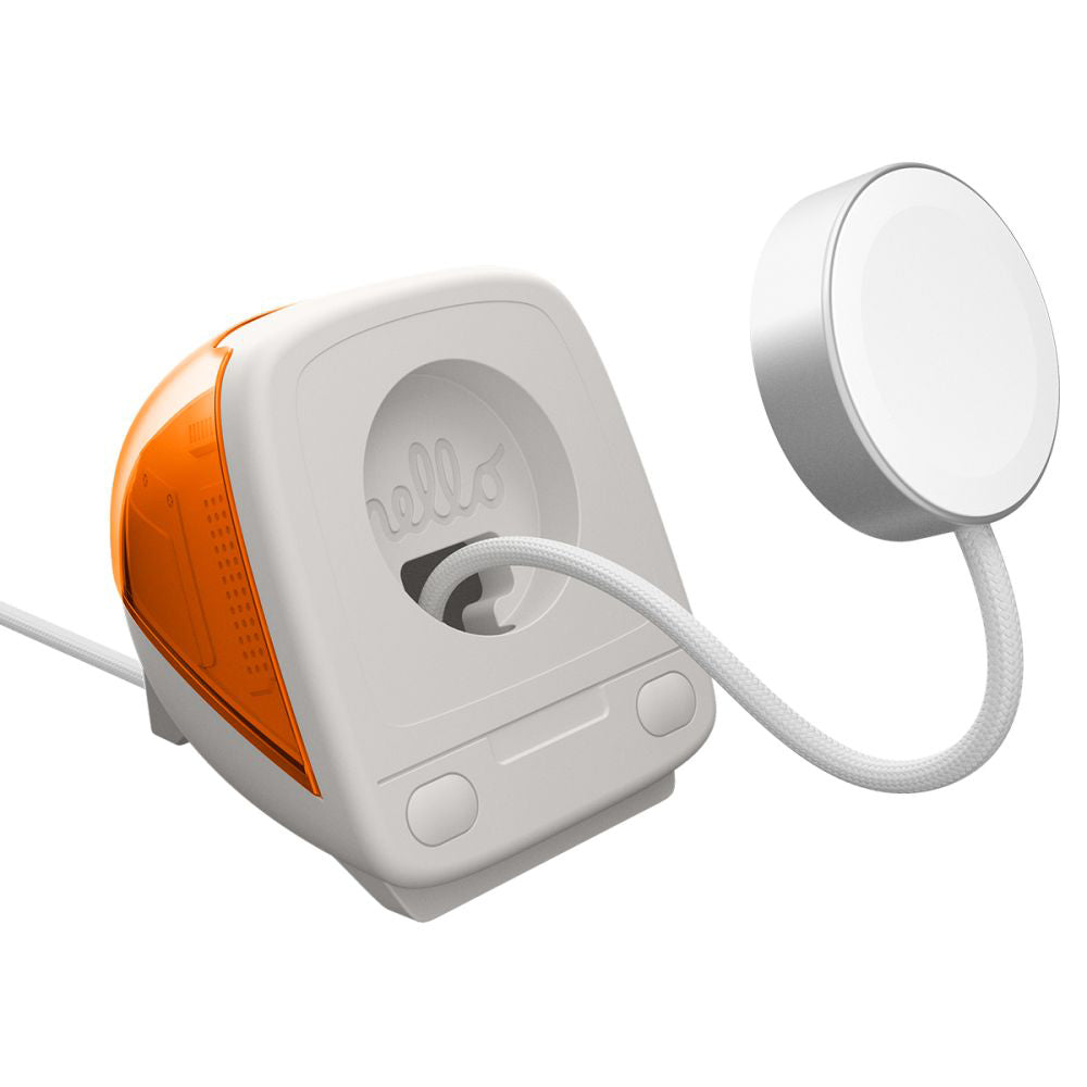 Βάση Spigen C1 Classic για Ασύρματο Φορτιστή Apple Watch Series, Πορτοκαλί