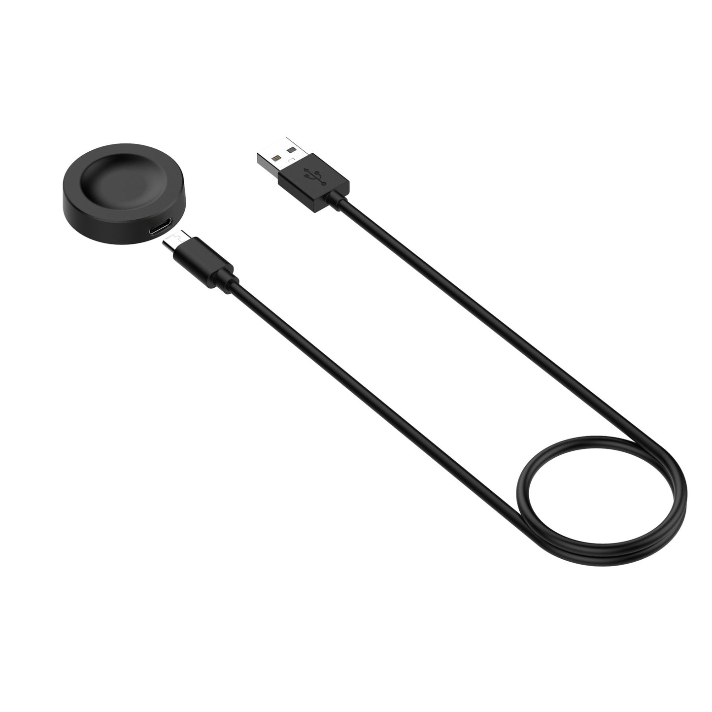 Ασύρματος Φορτιστής Techsuit THC2 για Honor Watch / Huawei Watch Series, USB-A, Μαύρο