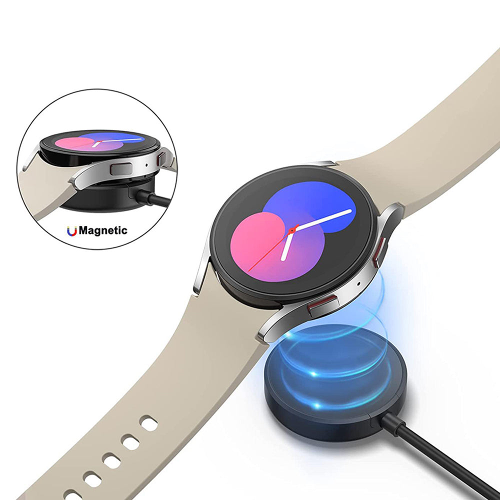Ασύρματος Φορτιστής Techsuit TSC12 για Samsung Galaxy Watch Series, USB-A, Μαύρο