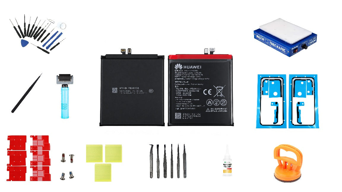 Κιτ Μπαταρίας Huawei Pura 90s Pro Max Service Pack και Εξειδικευμένα Εργαλεία Επισκευής