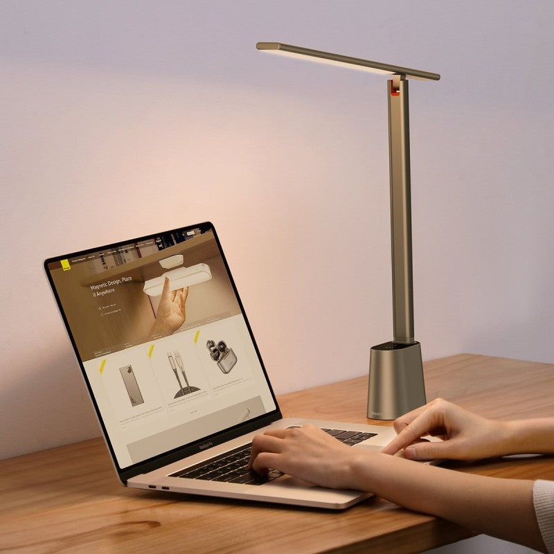 Λάμπα Led Γραφείου Baseus Smart Eye, Γκρι DGZG-0G