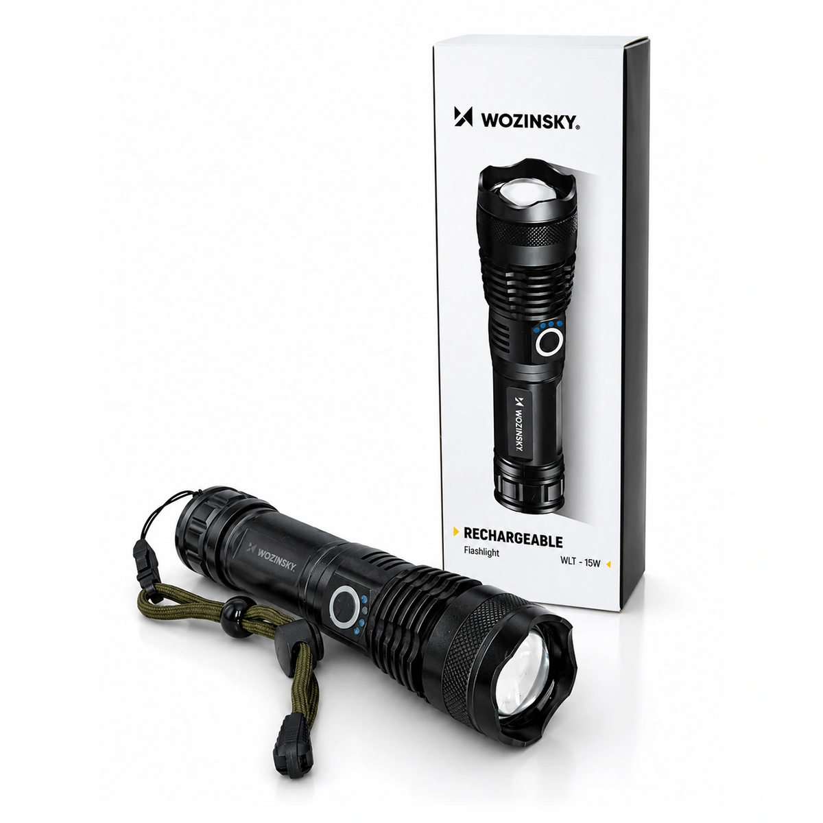 Φακός LED WZK WLT-15W, 1500lm, IP65