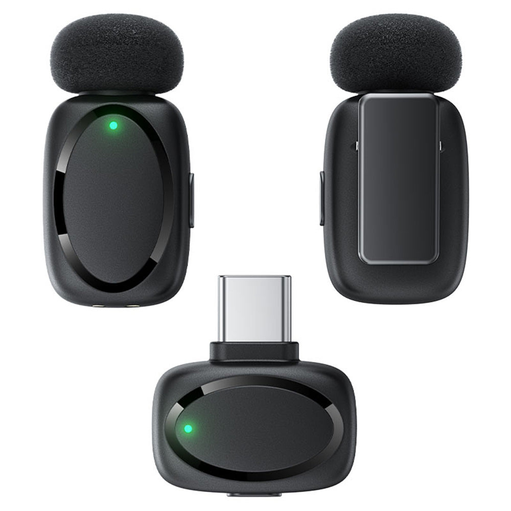 Lavaliera Acefast R2, USB-C, Σετ 2 τεμάχια, Μαύρη