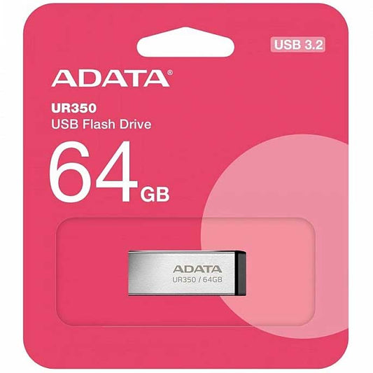 Εξωτερική μνήμη USB-A 3.2 Adata UR350, 64Gb UR350-64G-RSR/BK