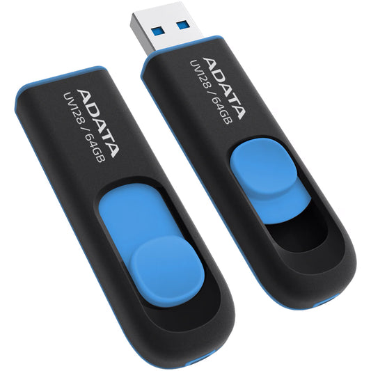Εξωτερική μνήμη USB-A 3.2 Adata UV128, 64Gb AUV128-64G-RBE