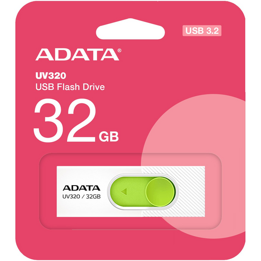 Εξωτερική Μνήμη USB-A 3.2 Adata UV320, 32Gb AUV320-32G-RWHGN