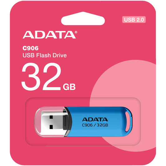 Εξωτερική μνήμη USB-A Adata C906, 32Gb AC906-32G-RWB