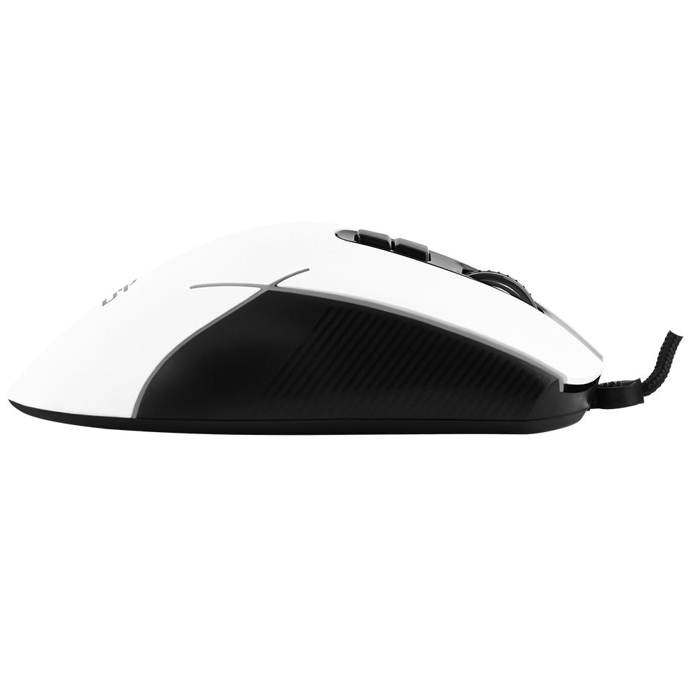 Mouse Gaming Wired USB Proove Defiant, RGB, 7200DPI, Λευκό CMDE00000101