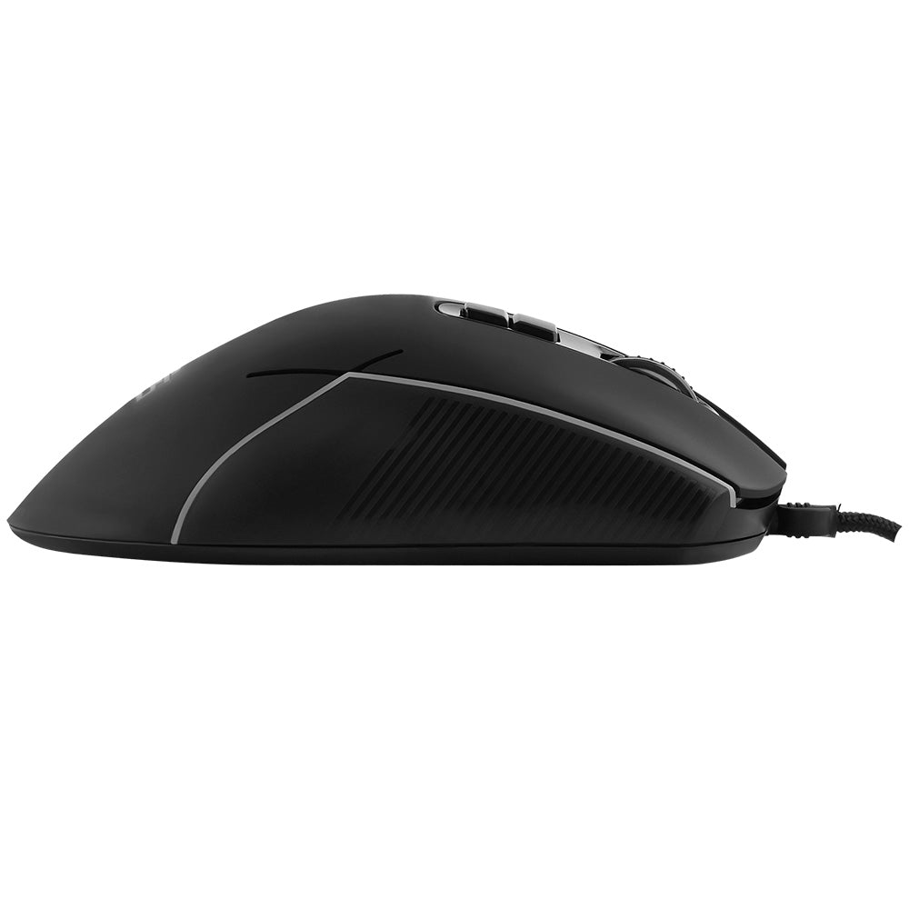Mouse Gaming Wired USB Proove Defiant, RGB, 7200DPI, Μαύρο CMDE00000102