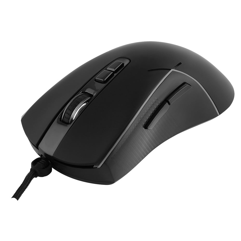 Mouse Gaming Wired USB Proove Defiant, RGB, 7200DPI, Μαύρο CMDE00000102