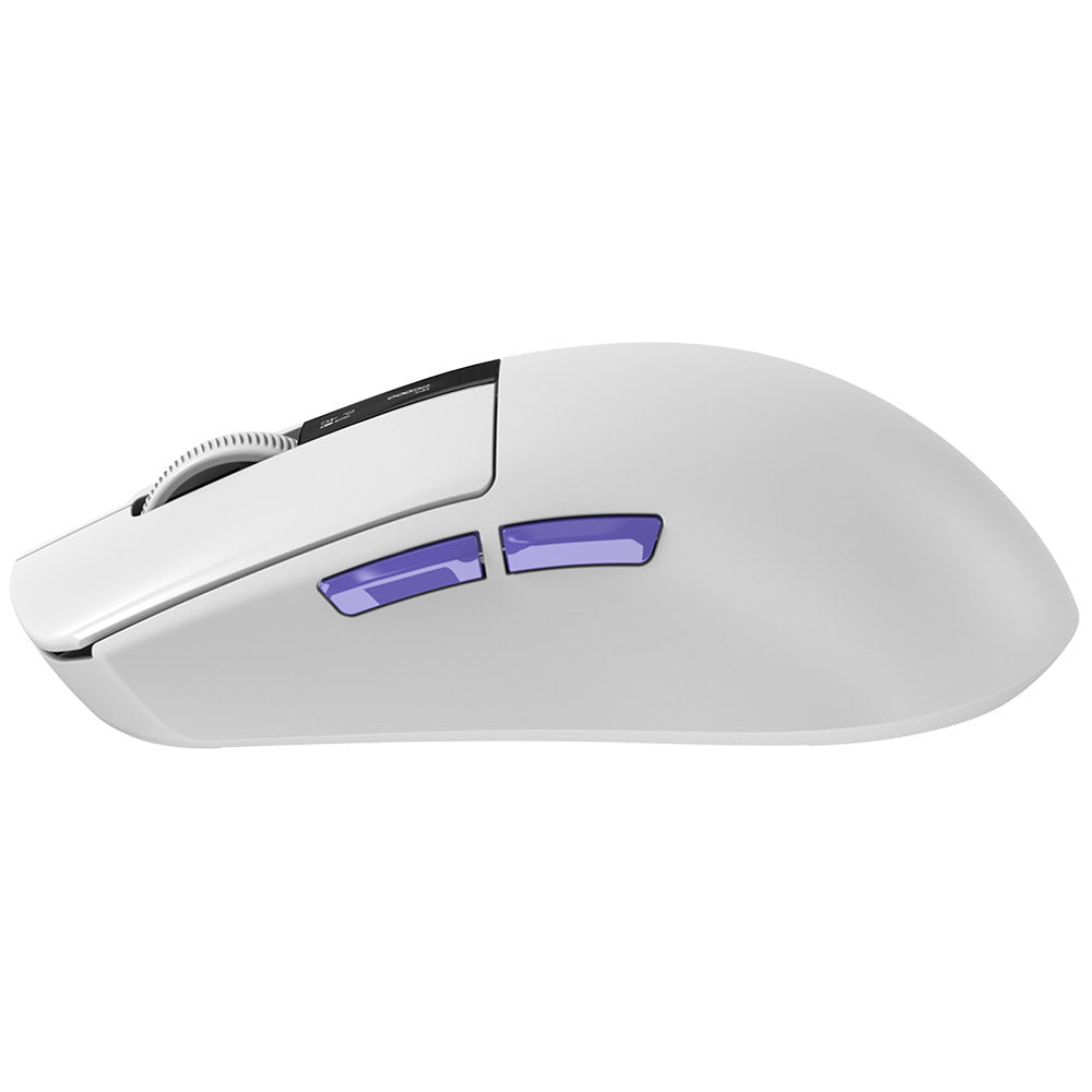 Mouse Gaming Wireless Proove Jester, 800DPI - 26000DPI, Οθόνη OLED, Λευκό WMJS00022002