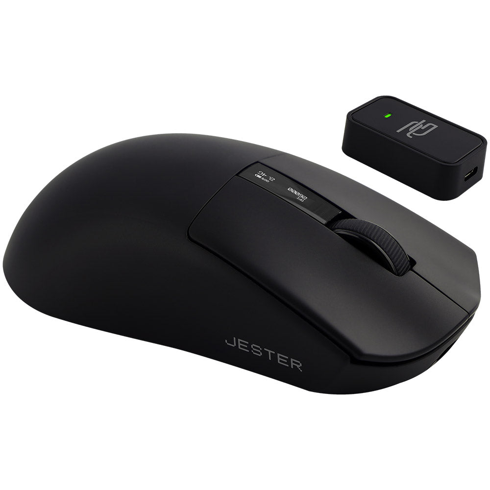 Mouse Gaming Wireless Proove Jester, 800DPI - 26000DPI, Οθόνη OLED, Μαύρο WMJS00022001