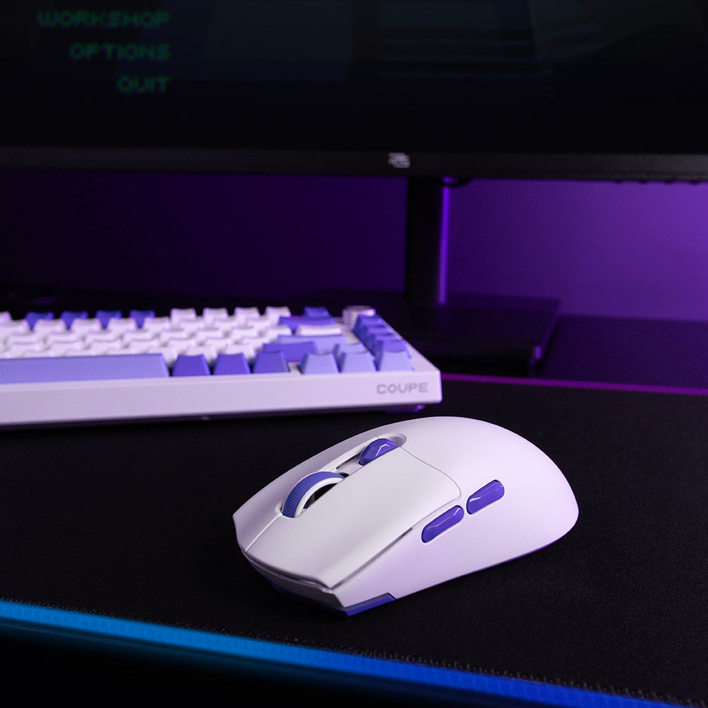 Mouse Gaming Wireless Proove Rate Special Edition, 800DPI - 12000DPI, Λευκό CMRTWRS03002