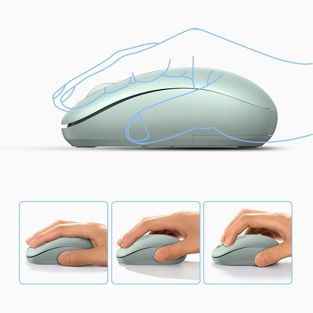 Mouse Wireless UGREEN MU105, 2400DPI, Πράσινο