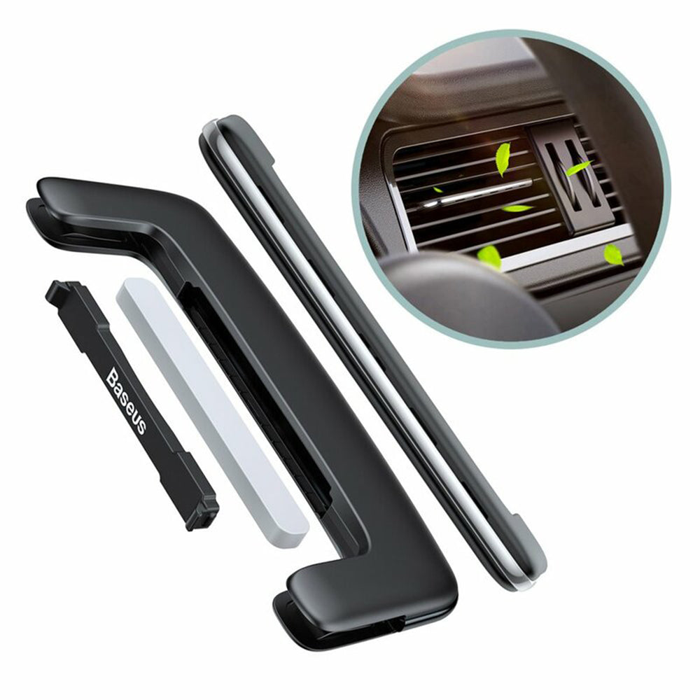 Αρωματικό Αυτοκινήτου Baseus Paddle Ultrathin, Ασημί SUXUN-BP0S