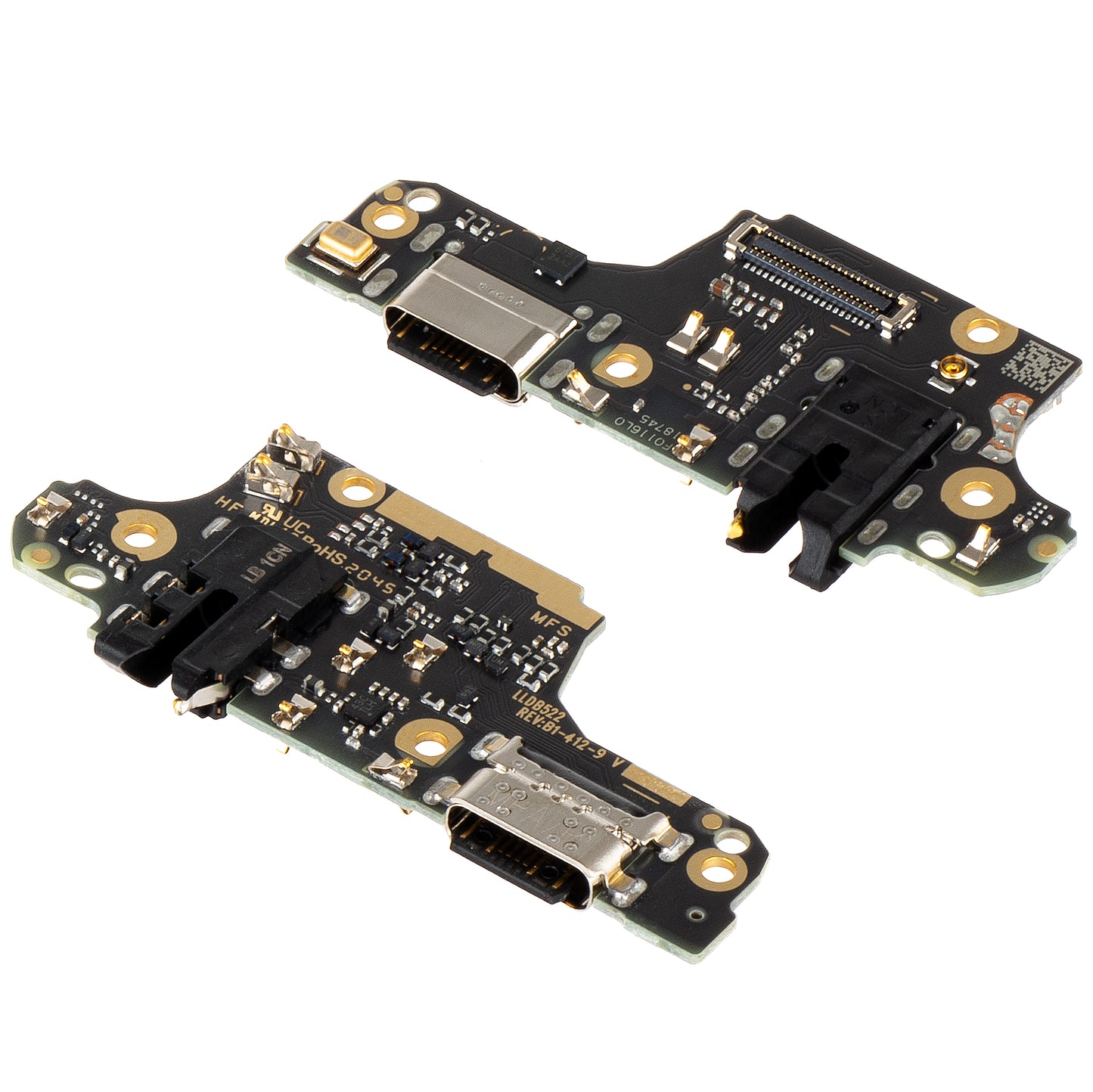 Πλακέτα με Συνδετήρα Φόρτισης - Ήχου - Μικροφώνου Xiaomi Redmi Note 9S / Note 9 Pro, Service Pack 560001J6A100