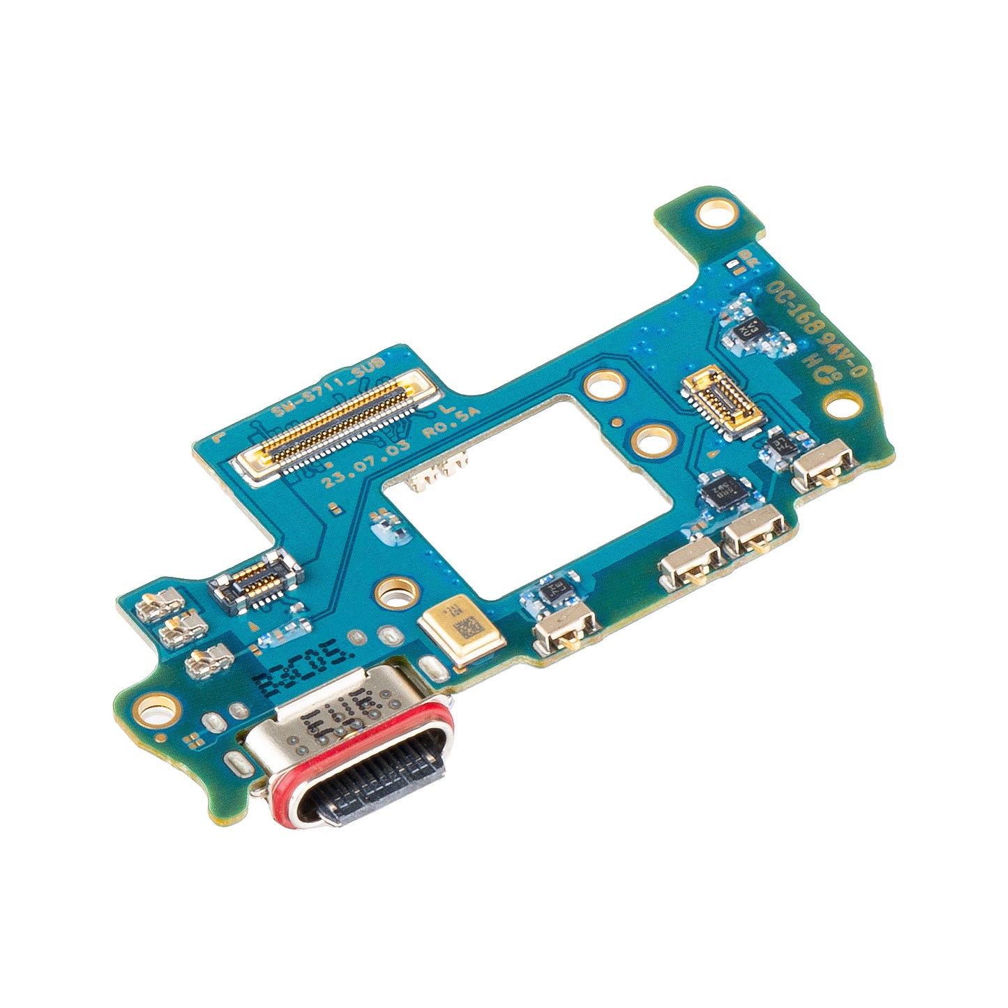 Samsung Galaxy S23 FE S711, Swap GH96-16217A - Πλάκα σύνδεσης φόρτισης μικροφώνου με Swap GH96-16217A
