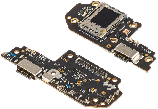 Charging Connector Board - Microphone - SIM Reader Module Xiaomi Poco X4 GT, Service Pack 5600020L1600