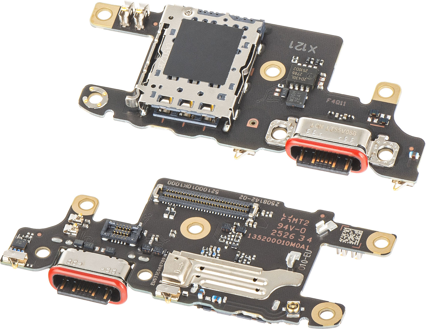 Πλακέτα με Συνδετήρα Φόρτισης - Μικρόφωνο - Μονάδα Ανάγνωσης SIM Xiaomi Redmi Turbo 4 / Poco X7 Pro, Service Pack 56000400O1000