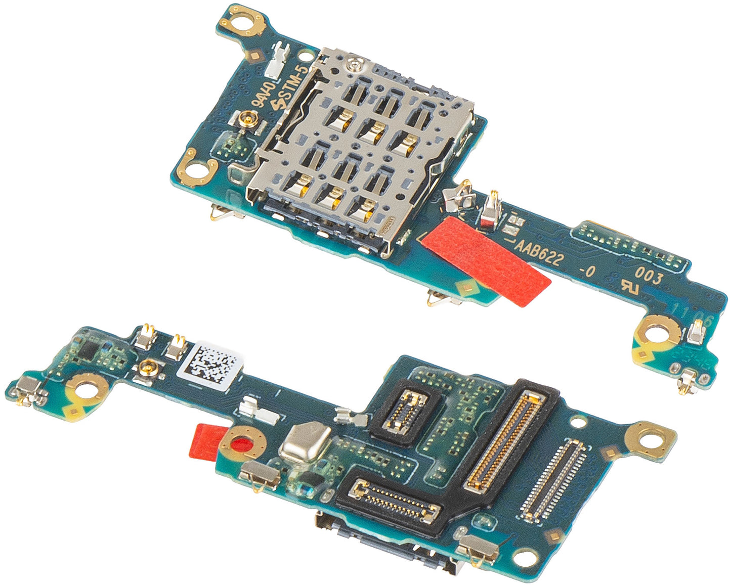 Πλακέτα με Μικρόφωνο - Μονάδα Ανάγνωσης SIM Realme 11 Pro+, Service Pack 621020000103