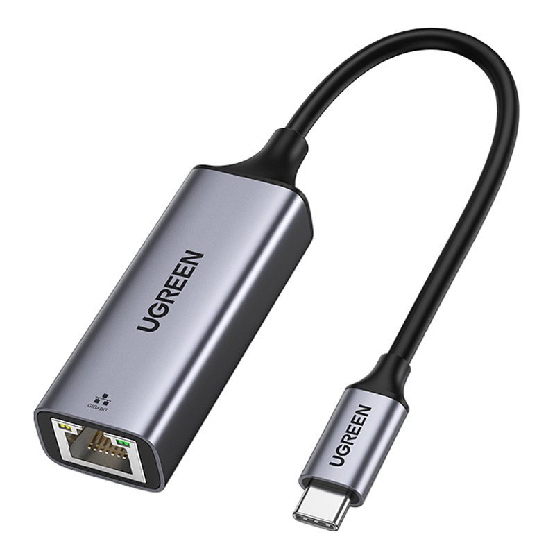 Κάρτα δικτύου UGREEN CM199, RJ45, USB-C, γκρι