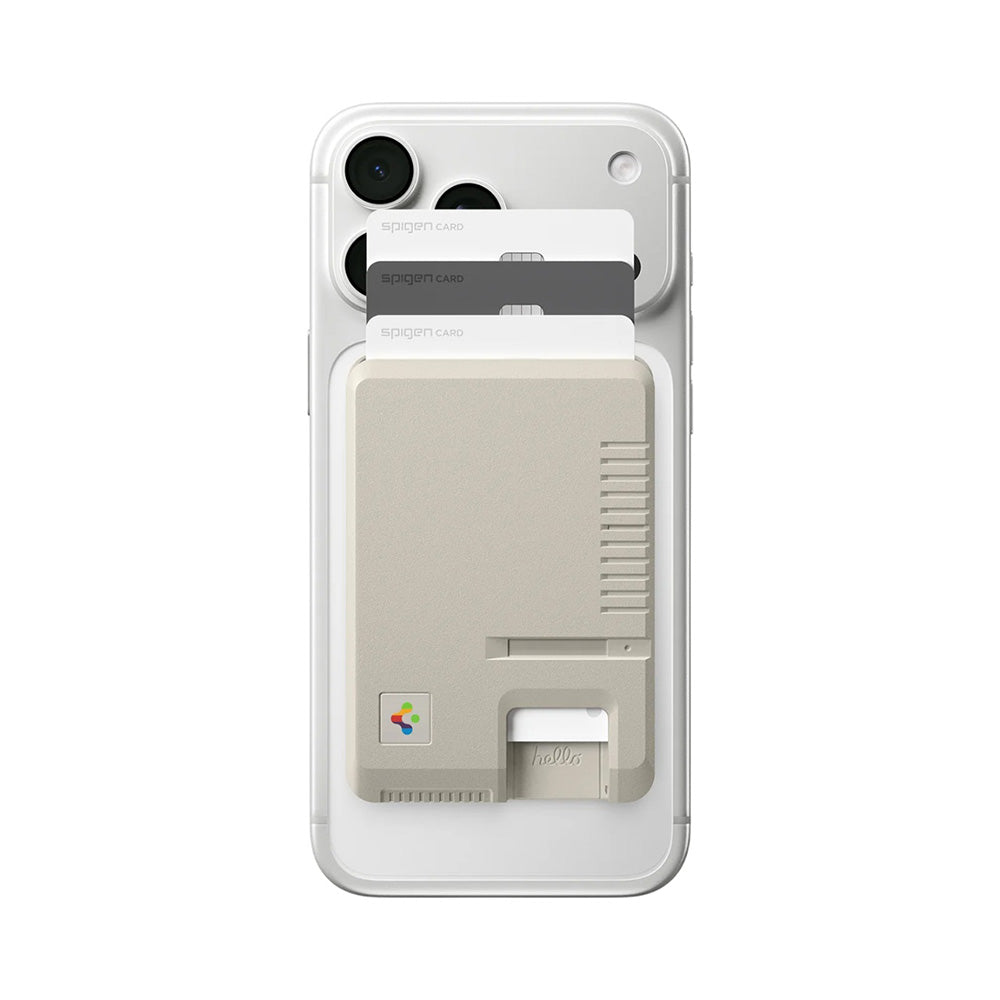 Πορτοφόλι MagSafe, Spigen, Classic LS, Μπεζ AFA10949