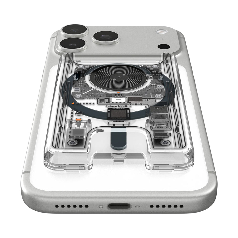 Πορτοφόλι MagSafe, Spigen, Ultra Hybrid Zero One, Διαφανές AFA11403