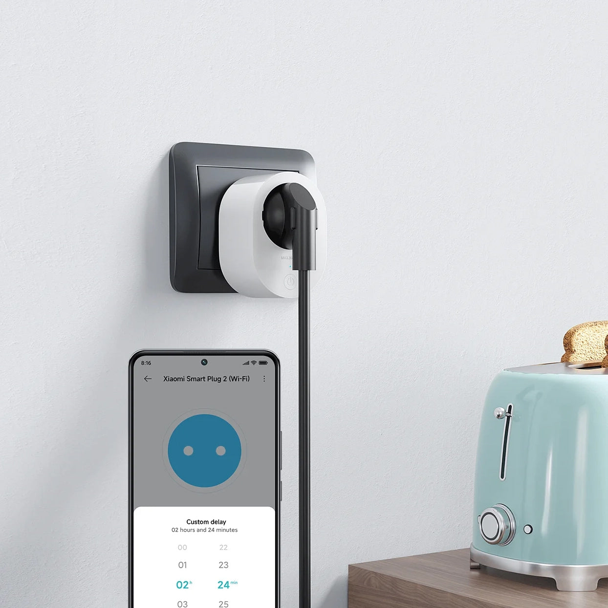 Πρίζα Xiaomi Mi Smart 2, Wi-Fi BHR6868EU