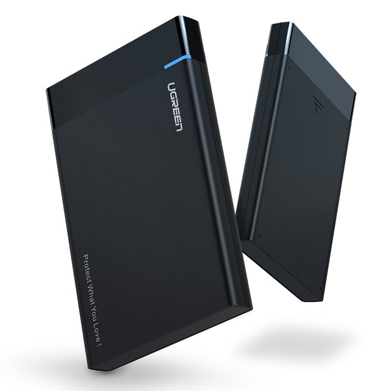 Rack UGREEN US221 για HDD / SSD SATA 2.5inch, USB 3.2, Μαύρο