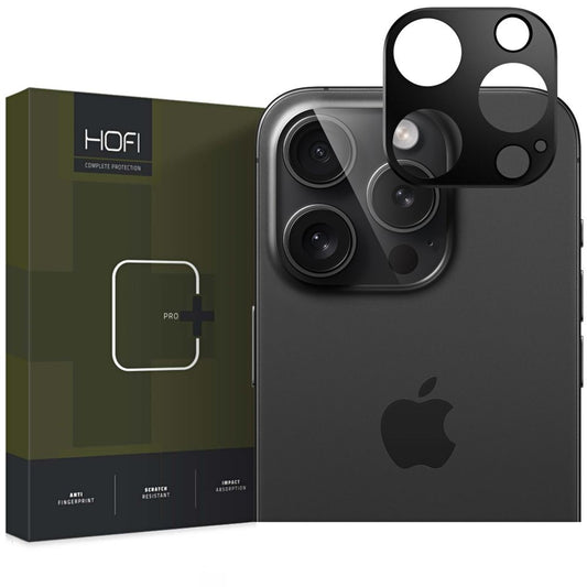 Προστατευτικό πλαίσιο πίσω κάμερας HOFI ALUCAM PRO+ για Apple iPhone 16 Pro Max / 16 Pro, Μαύρο