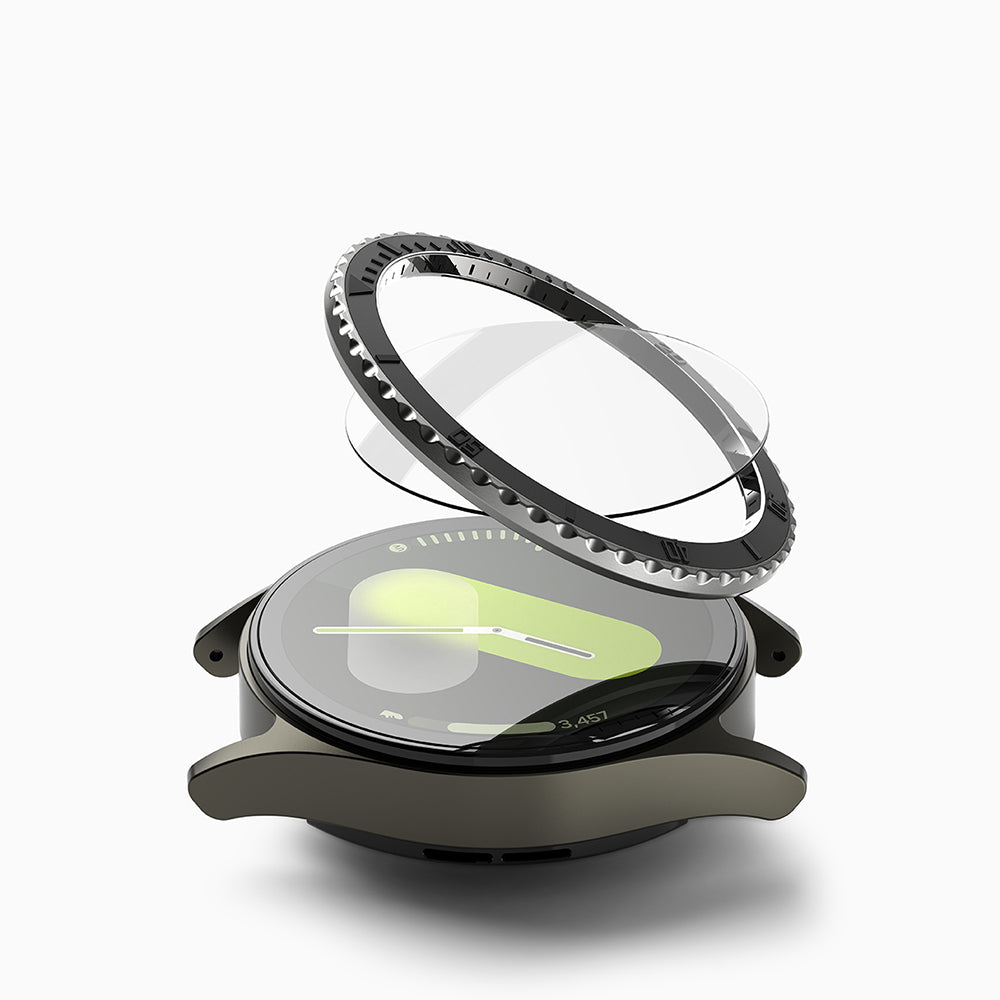 Πλαίσιο Προστασίας Ringke Premium Styling για Samsung Galaxy Watch7 40mm, Μοντέλο 3, Μαύρο