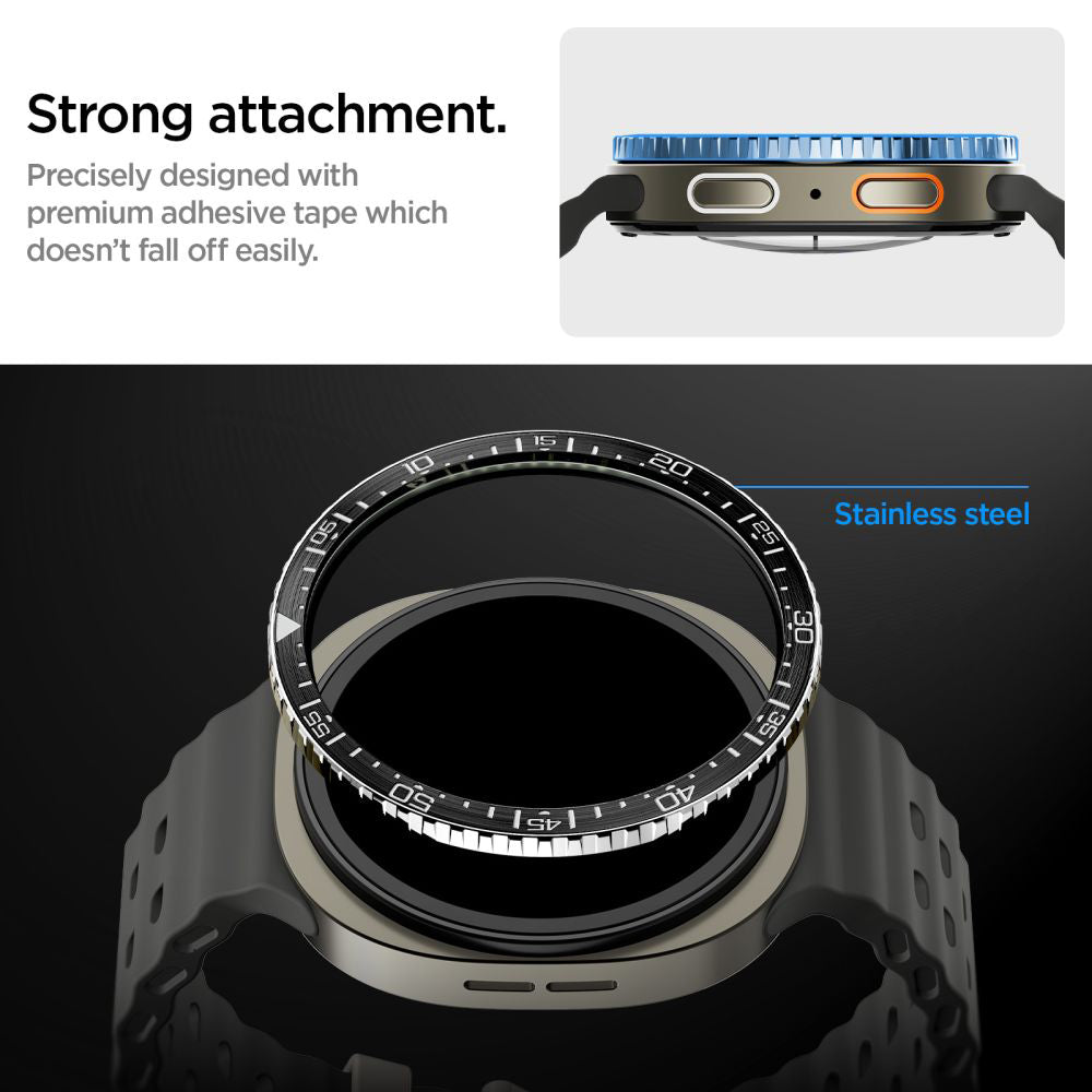 Πλαίσιο Προστασίας Spigen Tune Diver για Samsung Galaxy Watch8 44mm, Μαύρο ACS10008