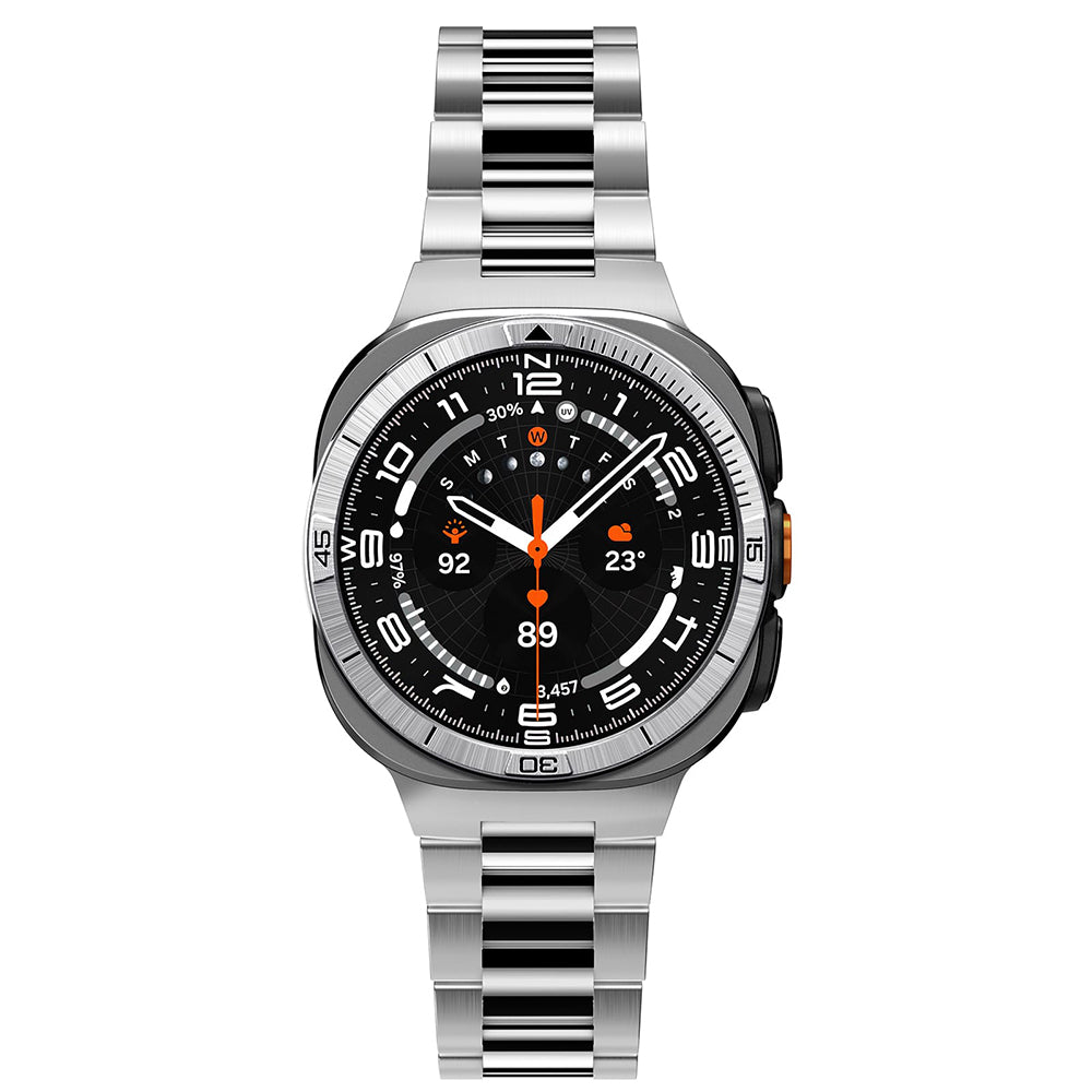 Προστατευτικό πλαίσιο Spigen Tune Pilot για Samsung Galaxy Watch Ultra2, Ασημί ACS11616
