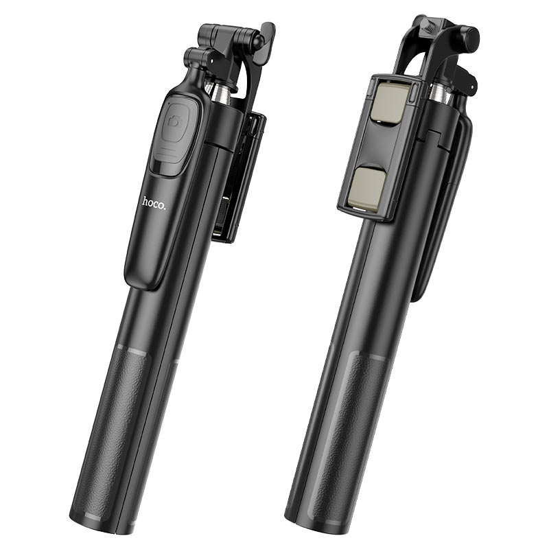 Selfie Stick Bluetooth HOCO K19 Soul Live Broadcast, Universal, Μαύρο