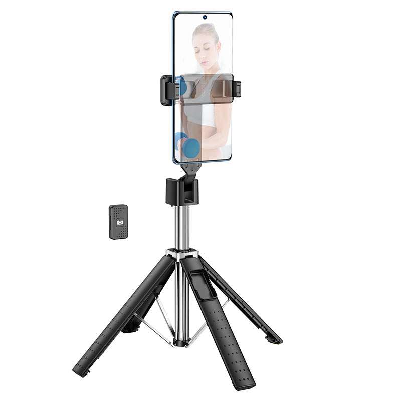 Bluetooth Selfie Stick HOCO K18, γενικής χρήσης, μαύρο