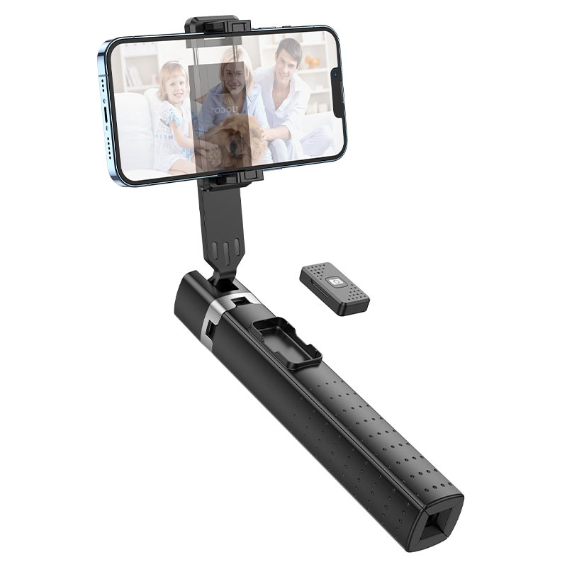 Bluetooth Selfie Stick HOCO K18, γενικής χρήσης, μαύρο